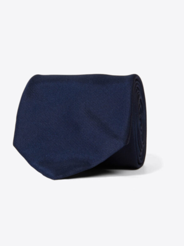 Thumb Photo of Navy Silk Repp Tie