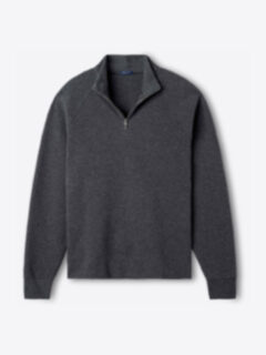 Gray quarter clearance zip