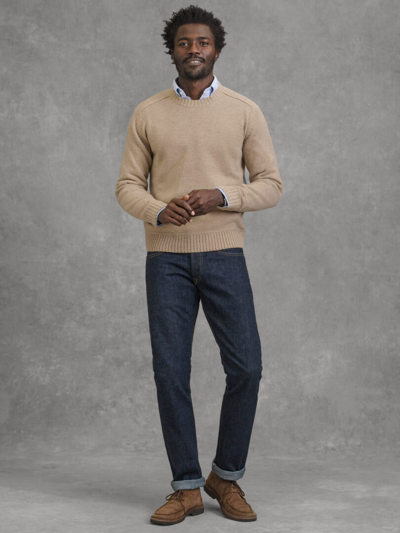 Cashmere Crewneck Sweater - Proper Cloth