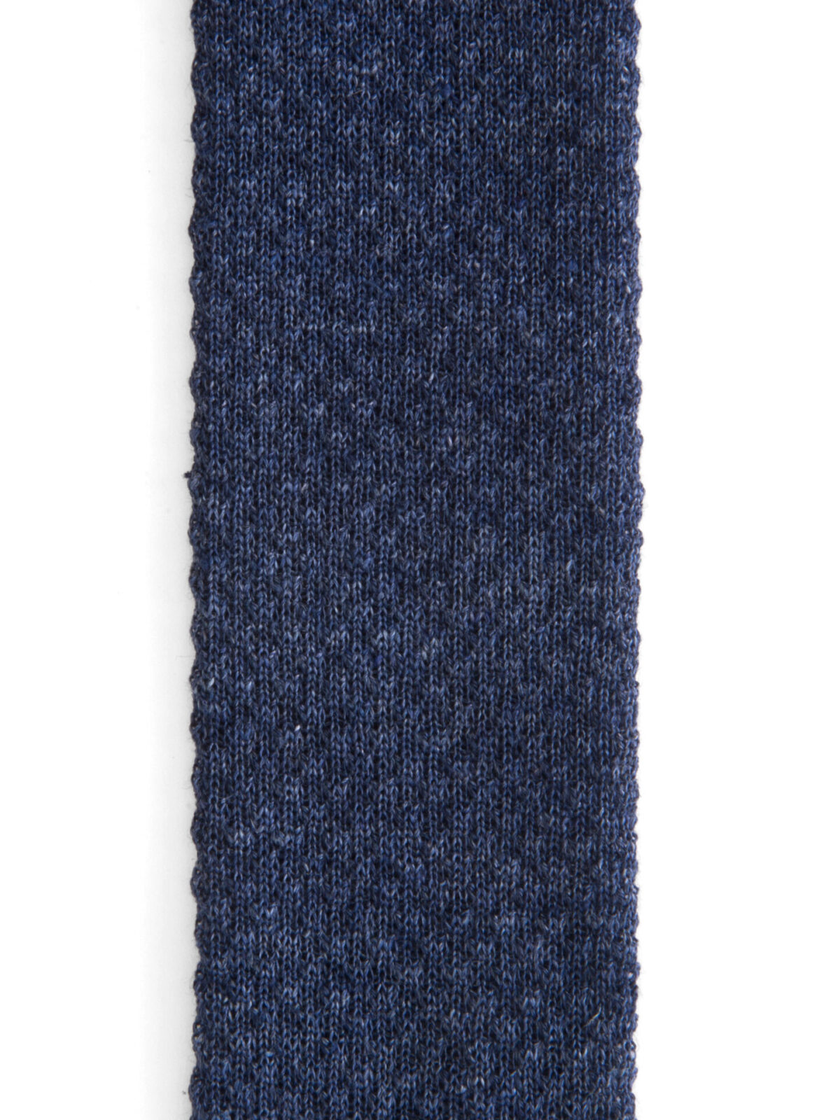 Navy Linen Knit Tie