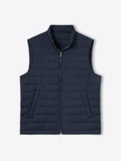 Vest Louis Vuitton Blue size 56 FR in Cotton - 29390765