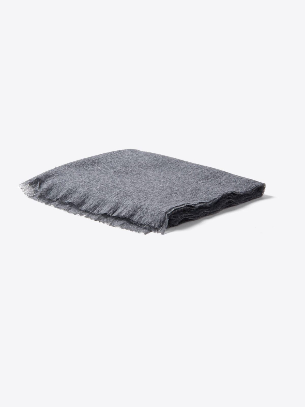 Grey Italian Cashmere Scarf