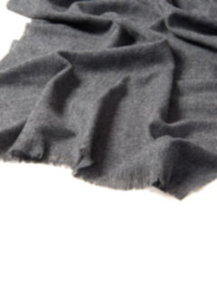 Grey Italian Cashmere Scarf Product Thumbnail 5