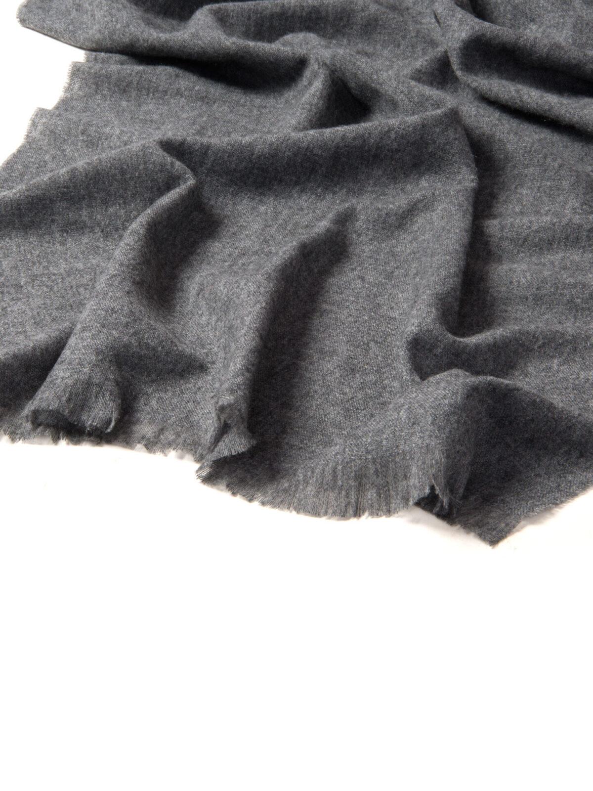 Grey Italian Cashmere Scarf