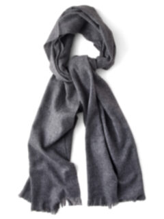 Grey Italian Cashmere Scarf Product Thumbnail 6