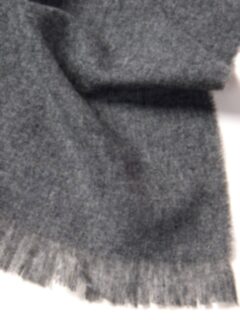 Grey Italian Cashmere Scarf Product Thumbnail 2