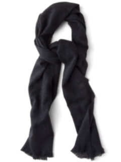 Charcoal Italian Cashmere Scarf Product Thumbnail 5