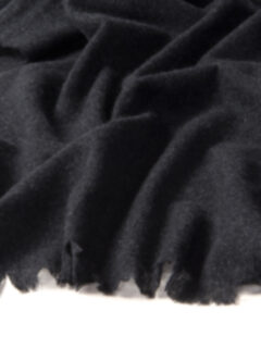 Charcoal Italian Cashmere Scarf Product Thumbnail 3