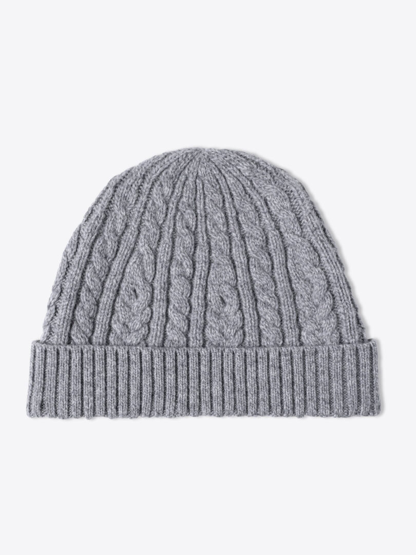 Light Grey Knit Beanie|143574602