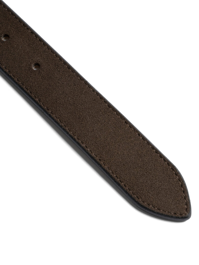 Proper Cloth Dark Brown Suede Belt