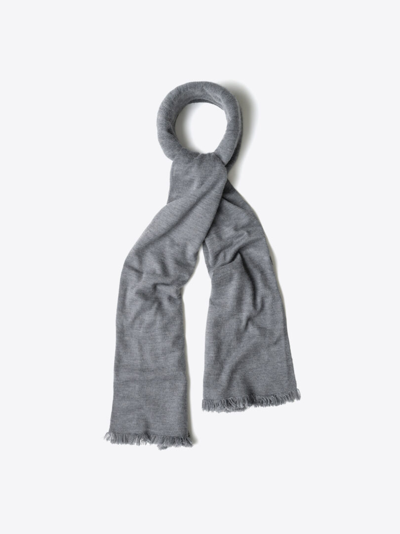 Washable Cashmere Wrap - Grey