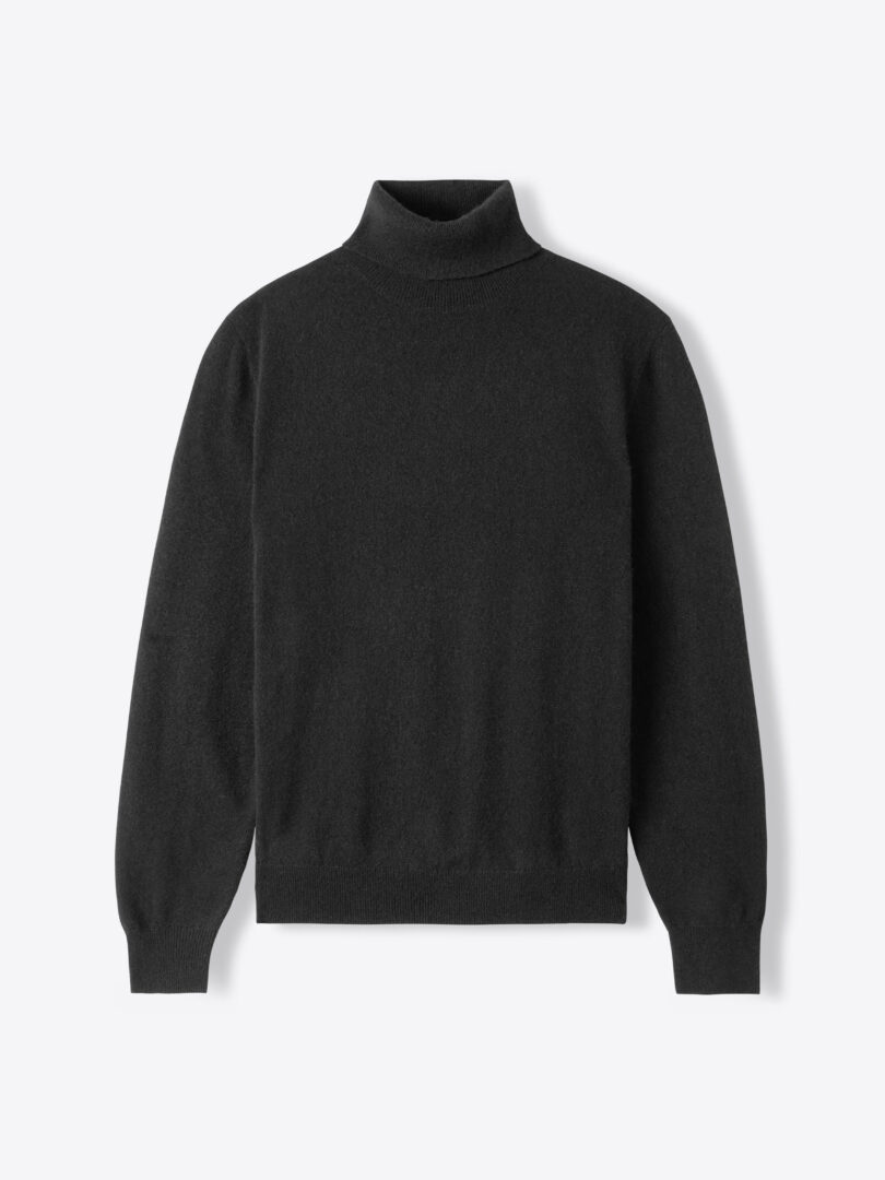 Cashmere Turtleneck Sweater - Proper Cloth