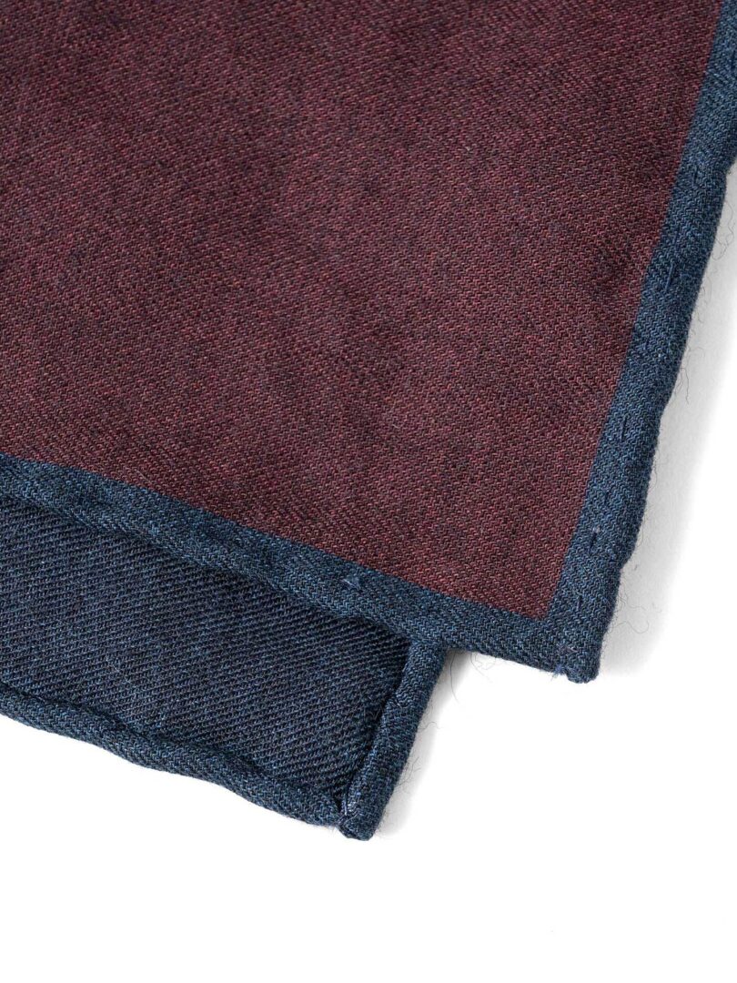 Wool scarf & pocket square