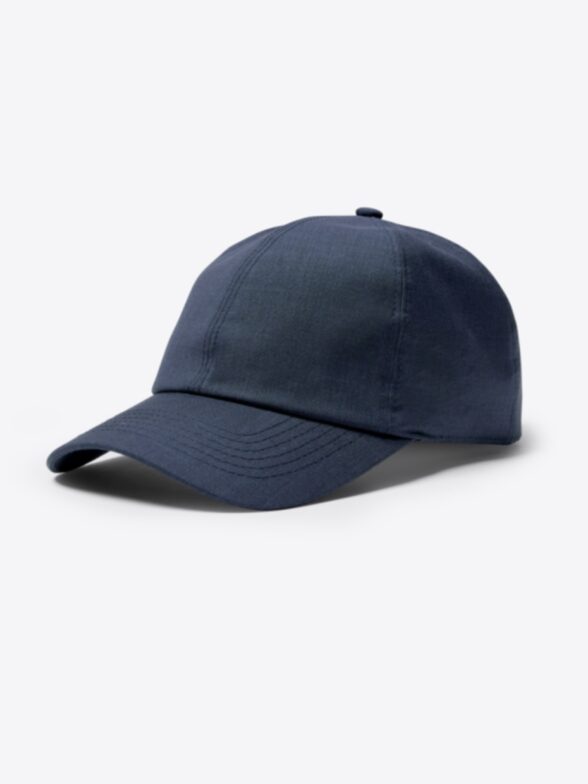 Thumb Photo of Navy Merino Wool Baseball Cap