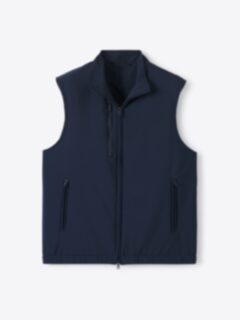 Shop Lucca Navy Performance Golf Vest