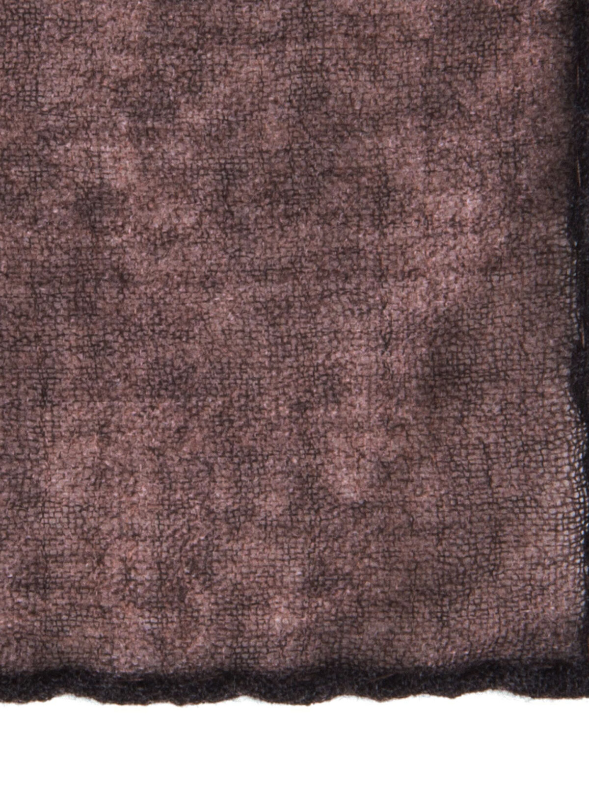 Chestnut Wool Pocket Square