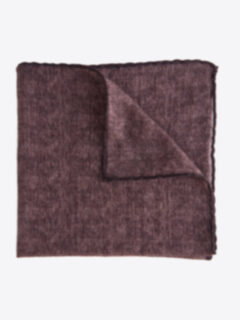 Chestnut Wool Pocket Square Product Thumbnail 1