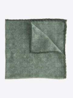 Sage Wool Pocket Square Product Thumbnail 1
