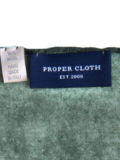 Sage Wool Pocket Square Product Thumbnail 3