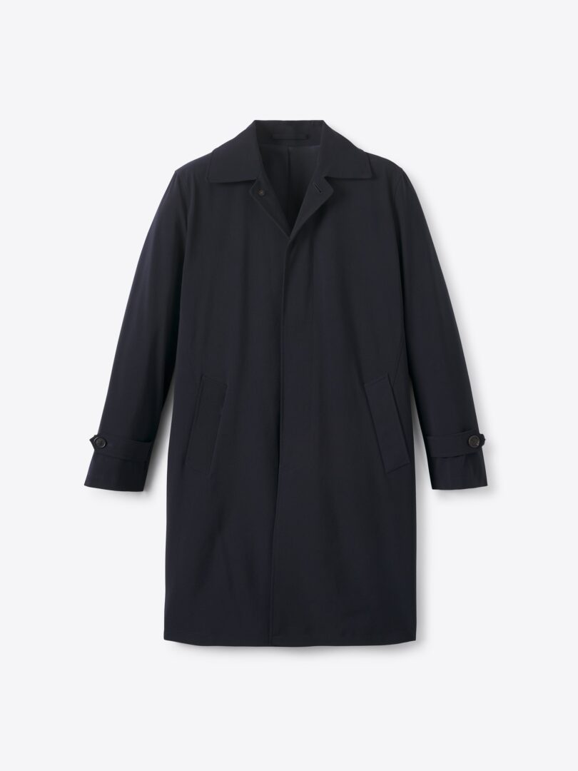 chinese dress ladies Scabal Navy Lomond Raincoat 46 EU | 36 UK