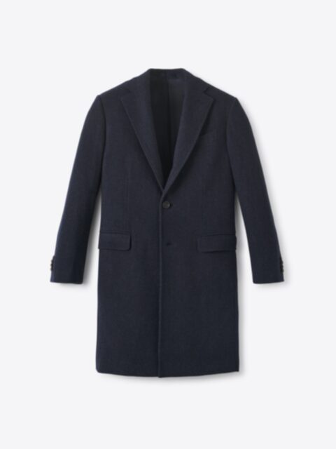 Suggested Item: Bleecker Navy Herringbone Coat
