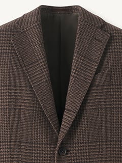 Bleecker Brown Plaid Coat | Proper Cloth