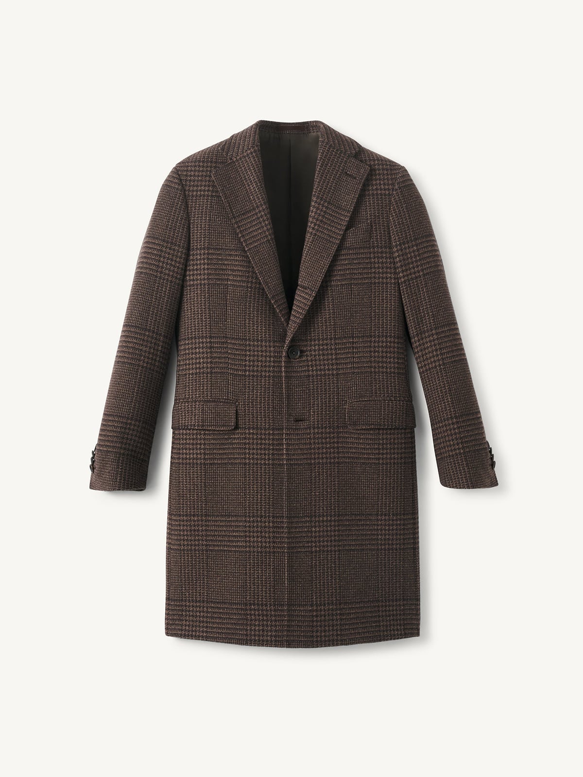 Bleecker Brown Plaid Coat | Proper Cloth