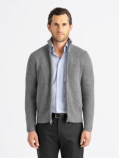 トップス MERINO WOOL SWEATER (MIX GRAY) M Merino Wool Crewneck Tip Sweater for Tall Men | American Tall