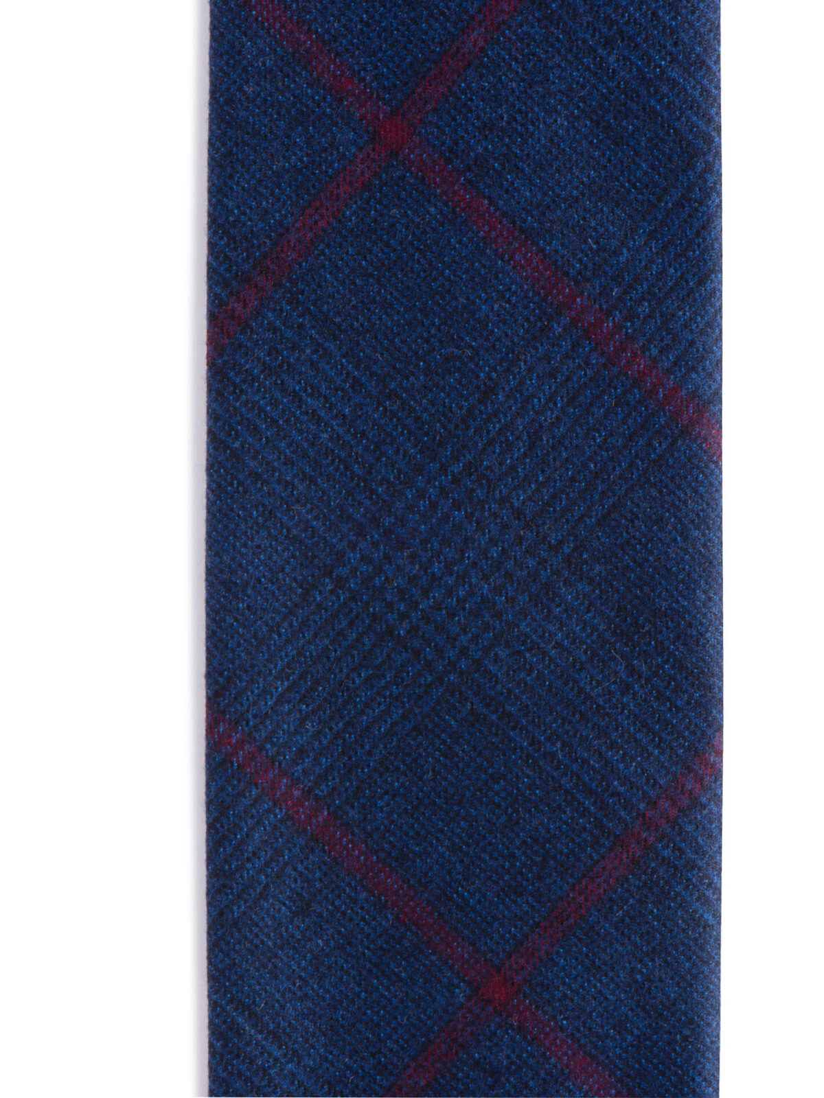 Cortina Dark Blue Glen Plaid Tie