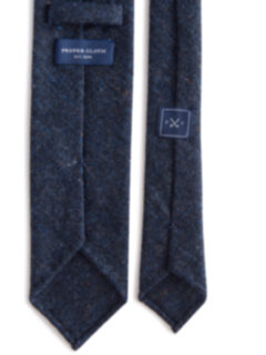 Piedmont Slate Donegal Wool Tie Product Thumbnail 4