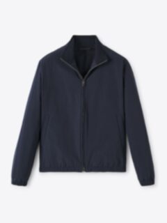 Lucca Navy Technical Windbreaker - Proper Cloth