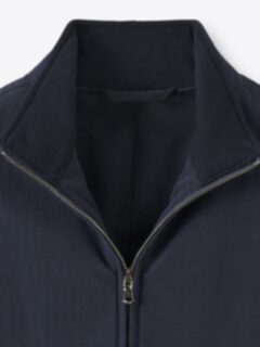 Lucca Navy Technical Windbreaker - Proper Cloth