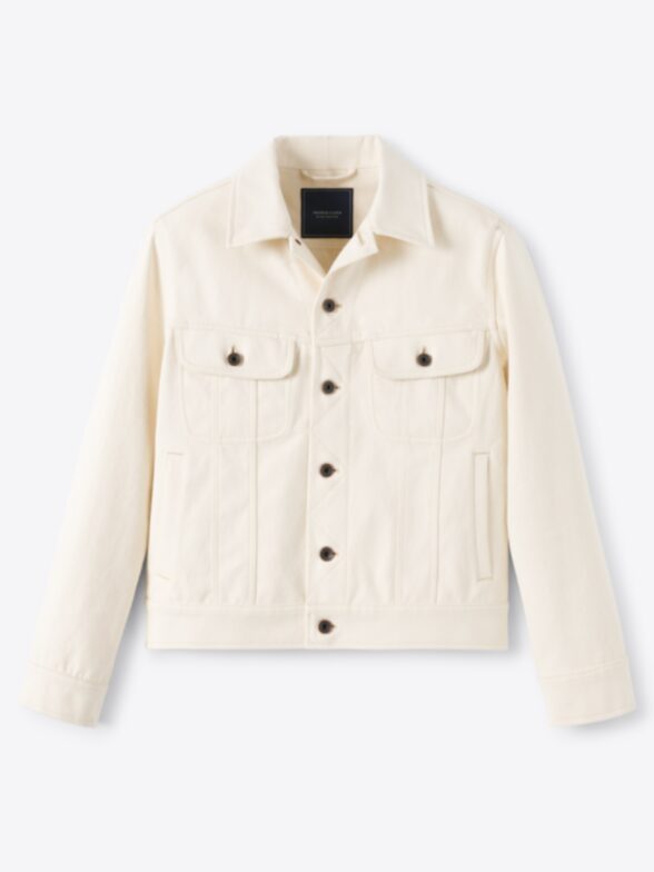 Thumb Photo of Sedona Natural Cotton Canvas Trucker Jacket