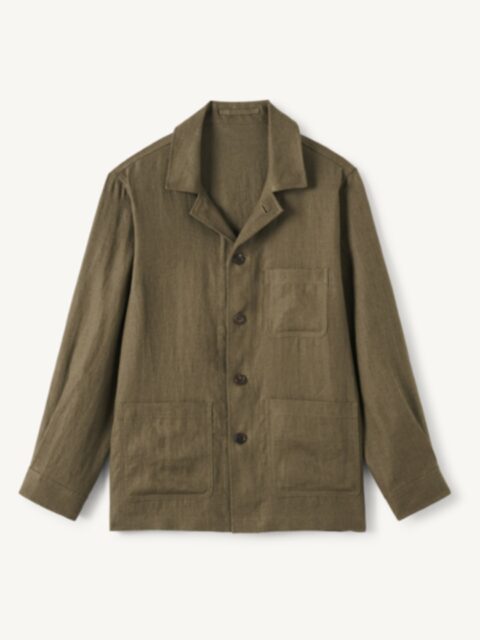 Suggested Item: Olive Linen Chore Jacket