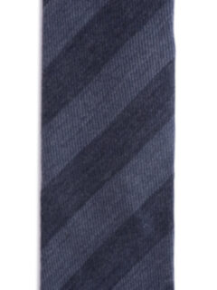 Siena Grey Stripe Wool Tie Product Thumbnail 3