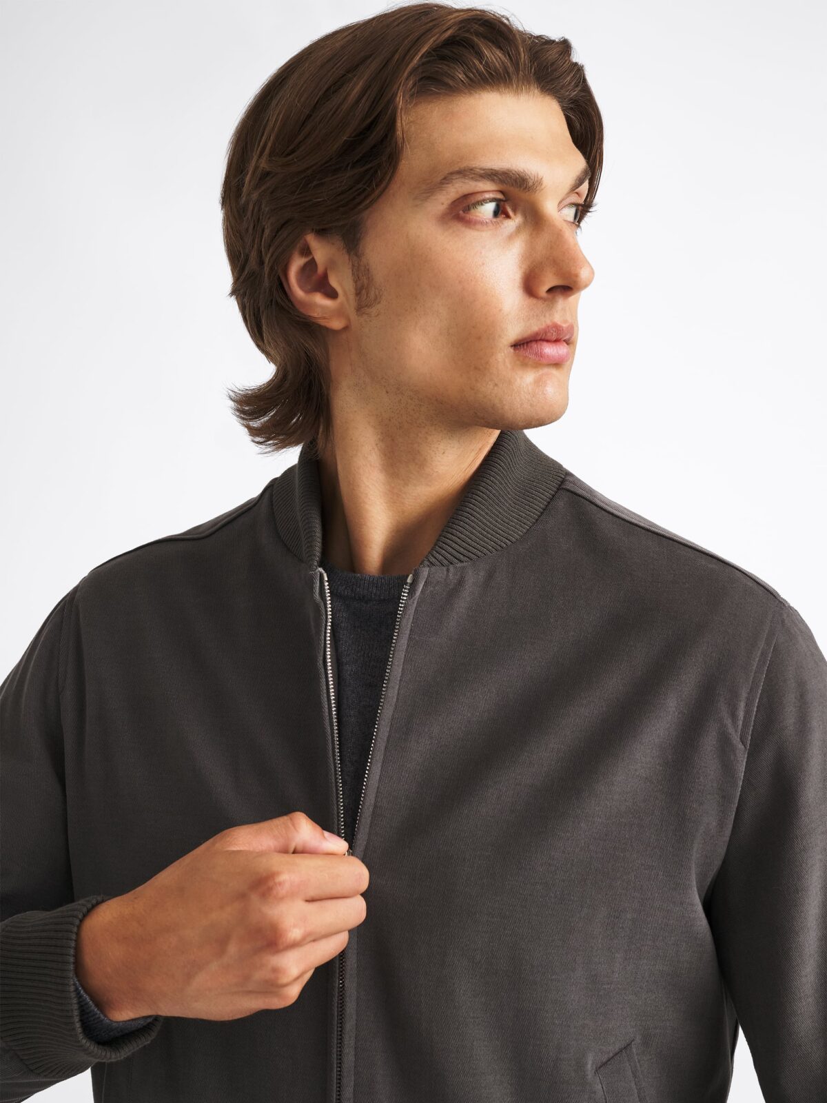 【ounce】　proper cotton jacket アイボリー E06020s.jpg