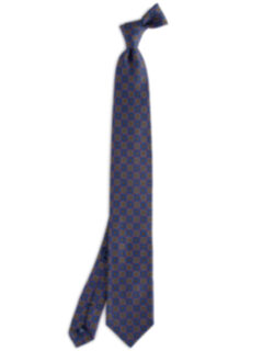 Lazio Royal Medallion Print Tie Product Thumbnail 2