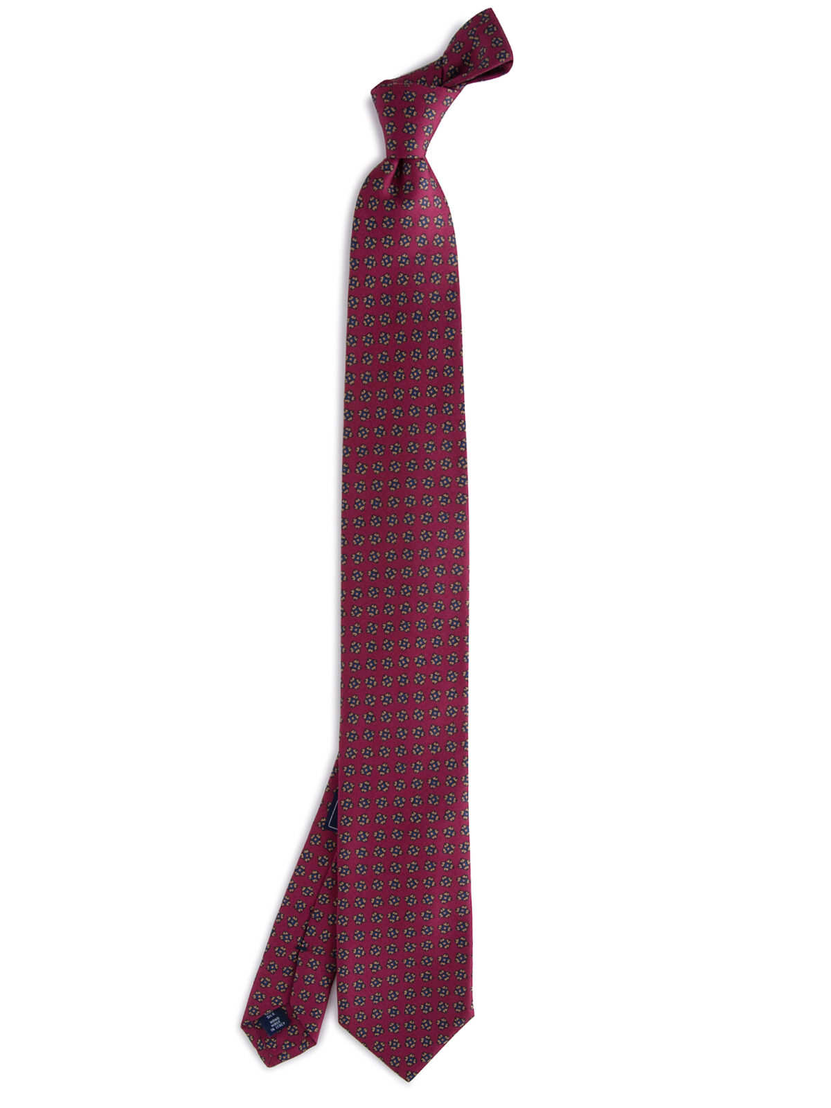 Lazio Scarlet Foulard Print Tie