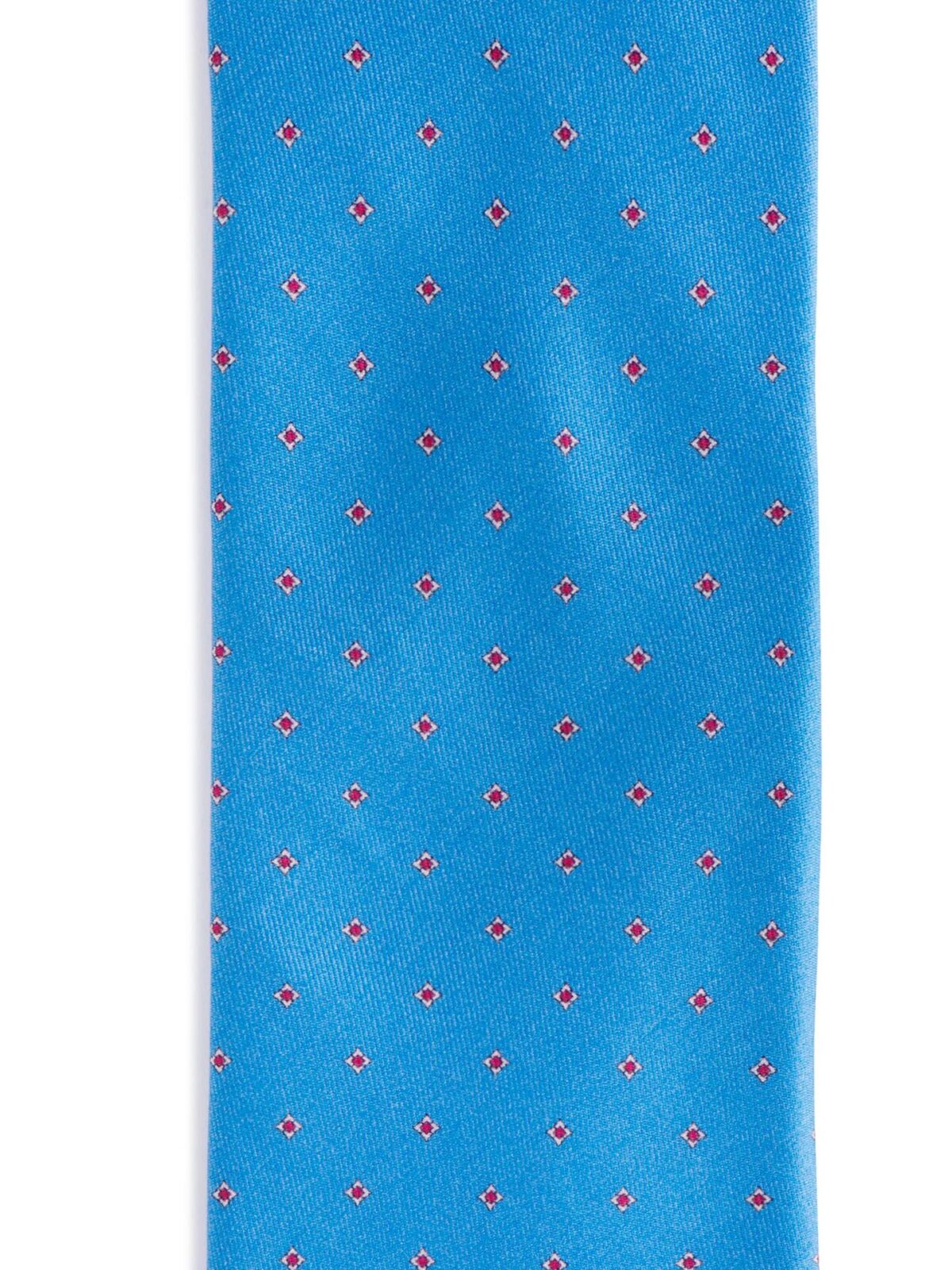 Lazio Sky Blue Diamond Print Tie