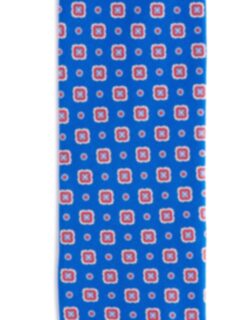 Lazio Azure Large Foulard Print Tie Product Thumbnail 3