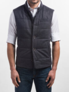 Charcoal Cortina Vest Product Thumbnail 6