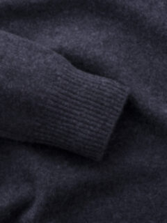 Charcoal Cashmere V-Neck Sweater Product Thumbnail 3