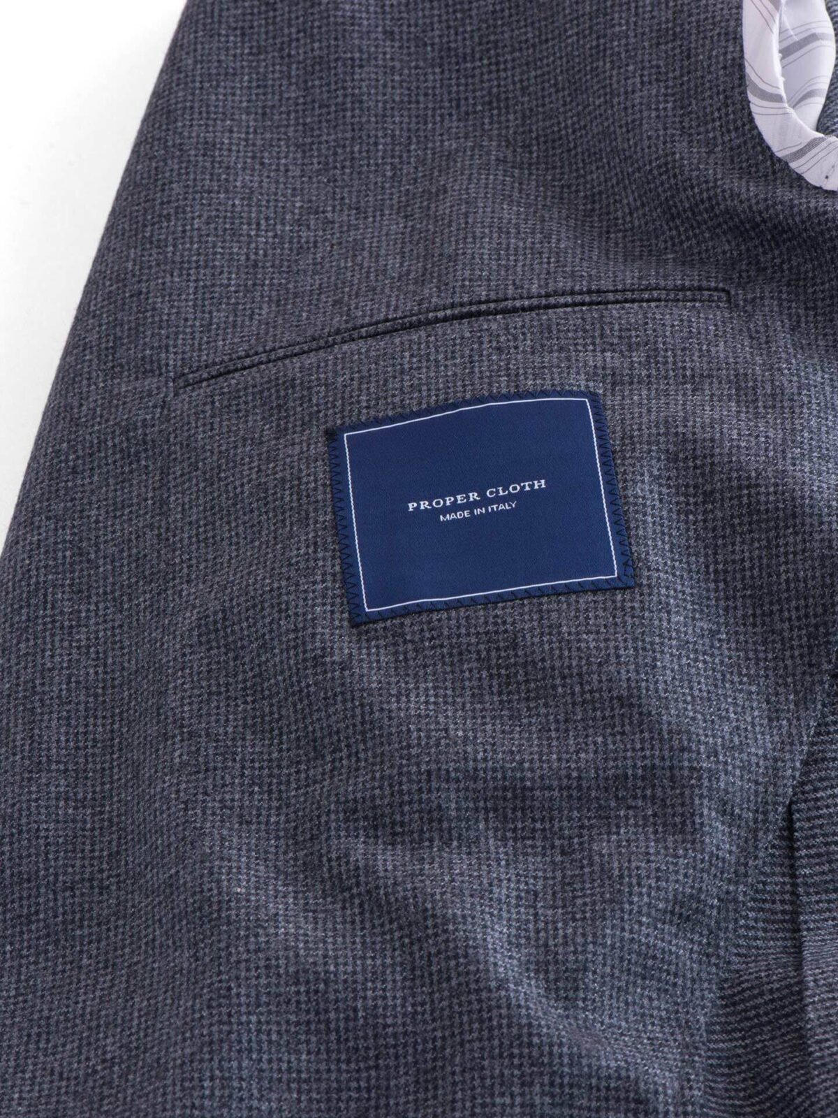 Grey Houndstooth Genova Jacket