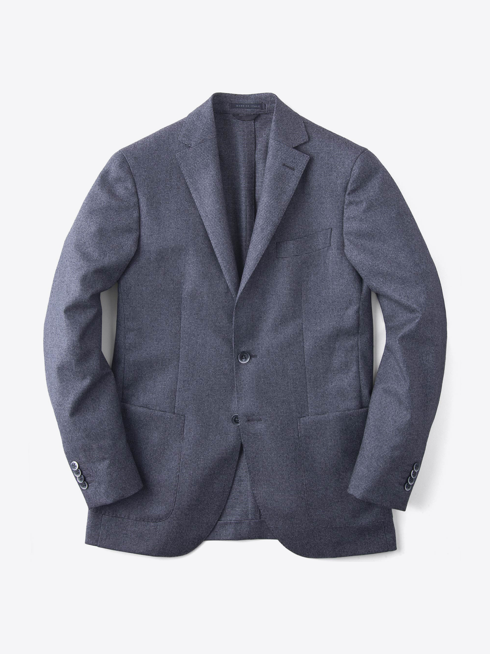 Zoom Image of Grey Houndstooth Genova Jacket