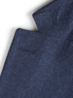 Blue Houndstooth Genova Jacket Product Thumbnail 3