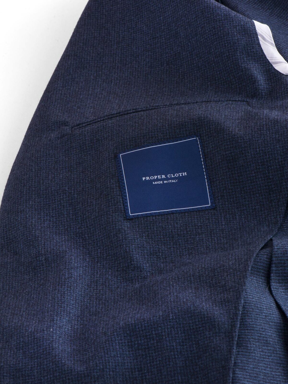 Blue Houndstooth Genova Jacket