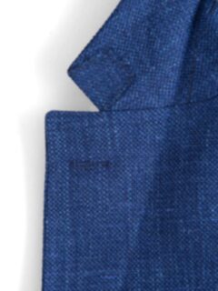 Ocean Blue Basketweave Genova Jacket Product Thumbnail 3