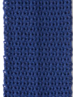 Royal Blue Silk Knit Tie Product Thumbnail 3