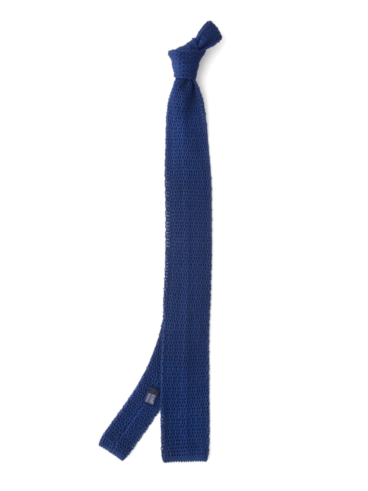 Royal Blue Silk Knit Tie