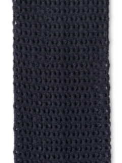 Black Silk Knit Tie Product Thumbnail 4